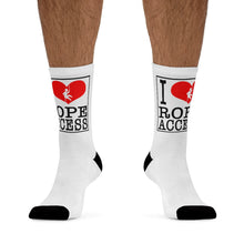 将图片加载到图库查看器,I Love Rope Access Socks
