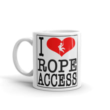 Muat gambar ke penampil Galeri, I Love Rope Access Coffee Mug