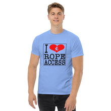 将图片加载到图库查看器，I Love Rope Access T-Shirt
