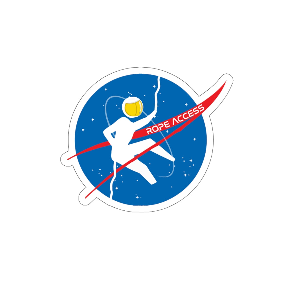 Outta This World Rope Access Sticker